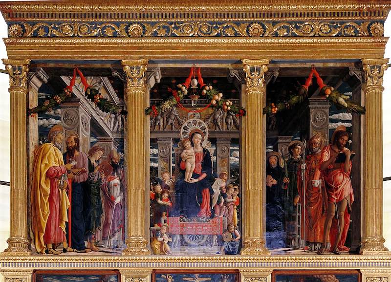 la pala di andrea mantegna esempio del rinascimento a verona